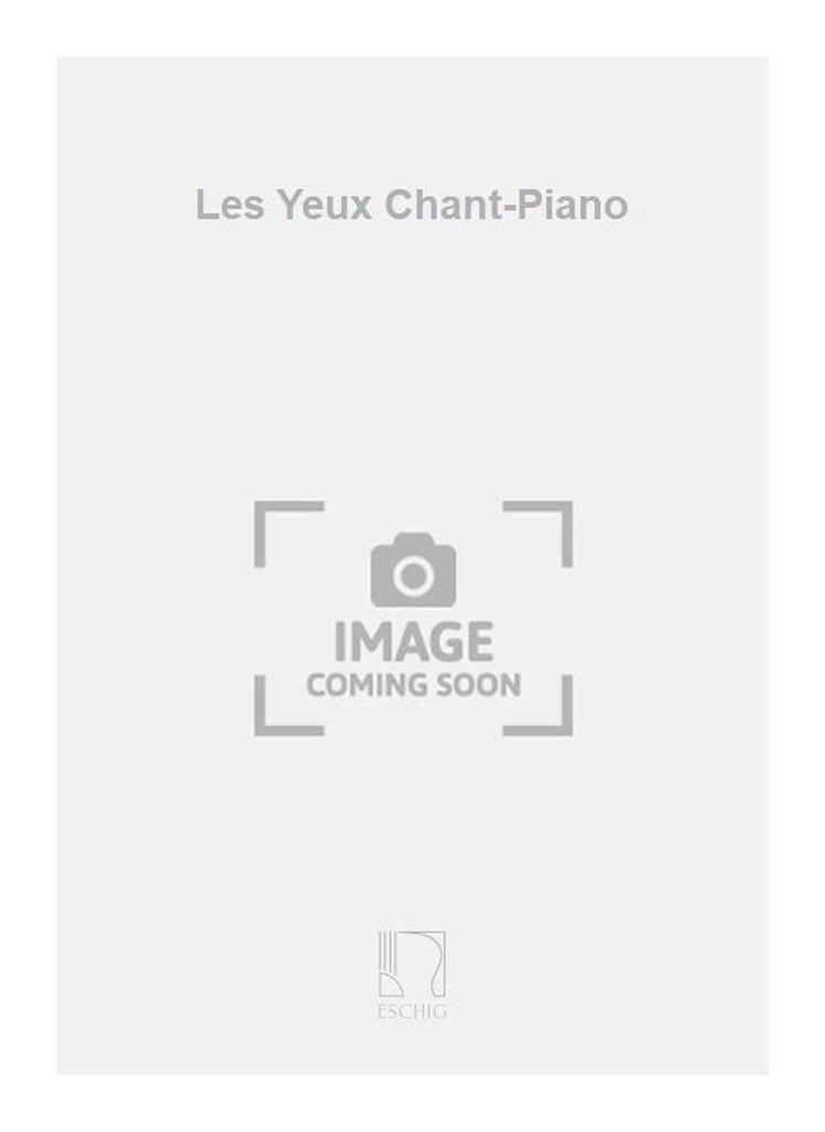 Les Yeux Chant-Piano
